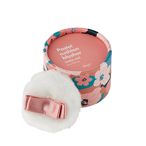 THE FACE SHOP FMGT PASTEL CUSHION BLUSHER, 07 INDIA RED