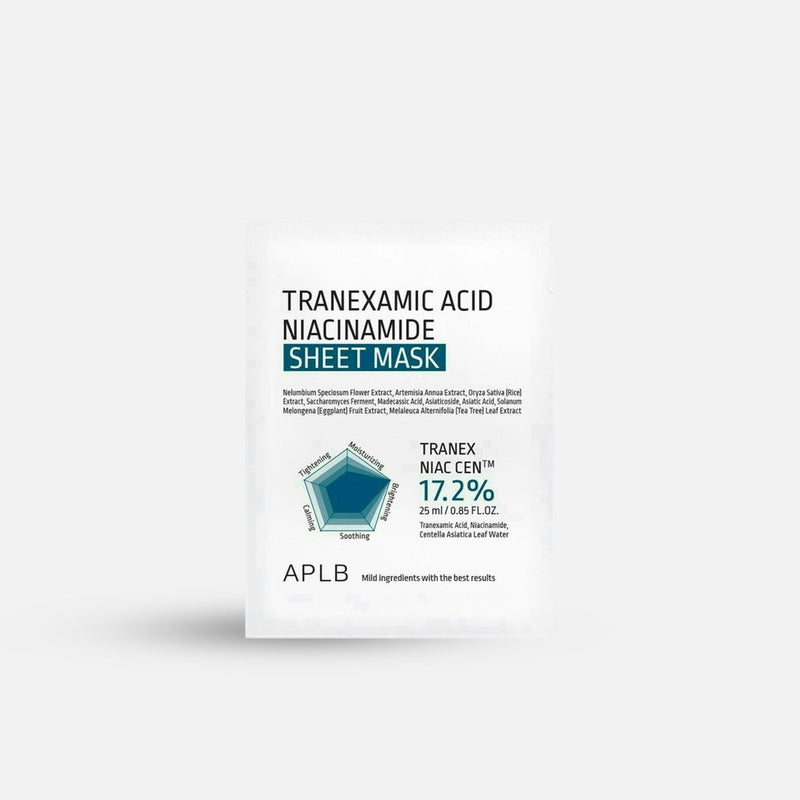 APLB TRANEXAMIC ACID NIACINAMIDE SHEET MASK