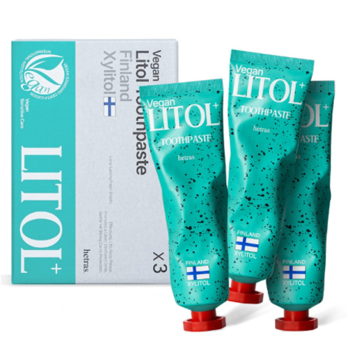 Hetras Premium Litol Toothpaste 3ea