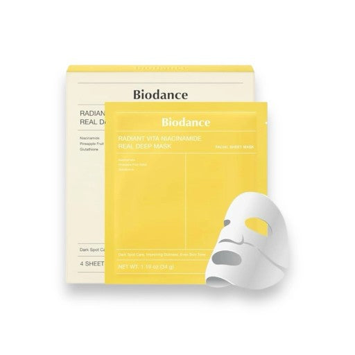 BIODANCE Radiant Vita Niacinamide Real Deep Mask