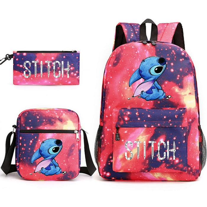 Stitch Backpack 3 Set