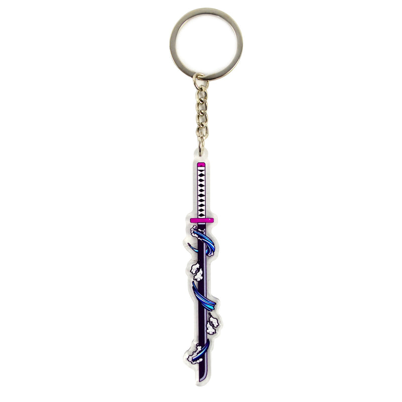 Demon Slayer - Tomioka Giyu Water Breathing Katana Acrylic Keychain