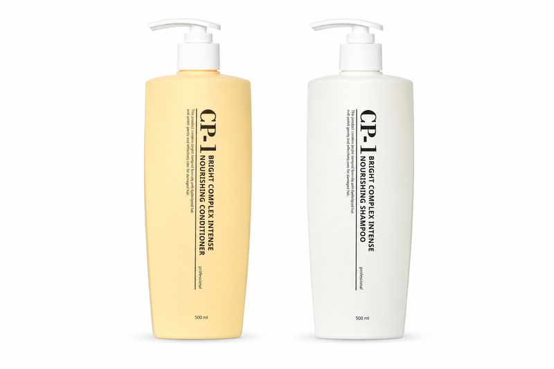 Adilsons 2-Piece Hair Care Set for Dry, Damaged and Chemically Treated Hair – Intense Nourishing Protein Shampoo & Conditioner 500ml; Complete Wash-Day Duo