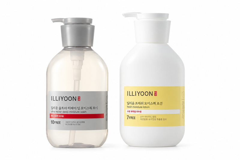 Adilsons Curated 2-Piece Routine for Dry or Dehydrated Skin with Surface Flakiness and Routine Tightness – Hydrating Cleanser & Rich Barrier Moisturizer; Complete Basic Skincare Routine