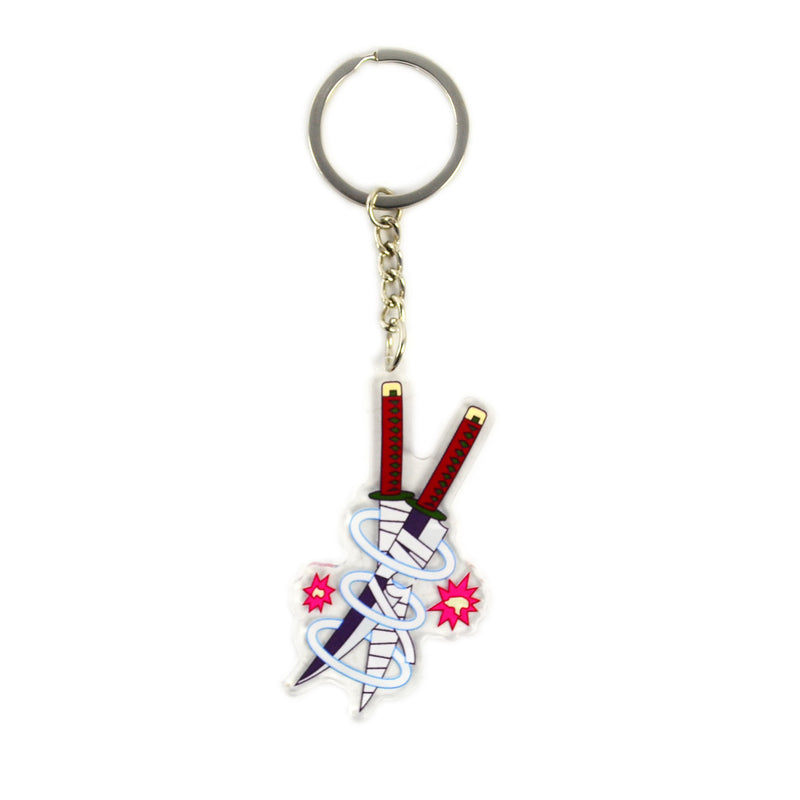 Demon Slayer - Tengen Uzui Sound Breathing Katana Acrylic Keychain