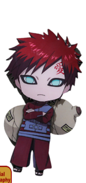 Naruto - Gaara 3D Fridge Magnet