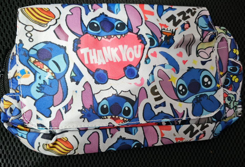 Stitch Light Blue Pencil Case