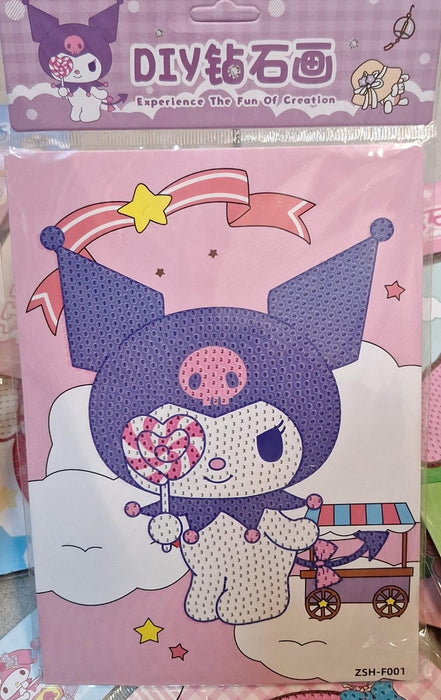 Sanrio Kuromi Diamond Painting Stickers