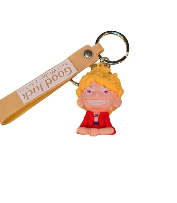 One Piece Luffy PVC Keychain