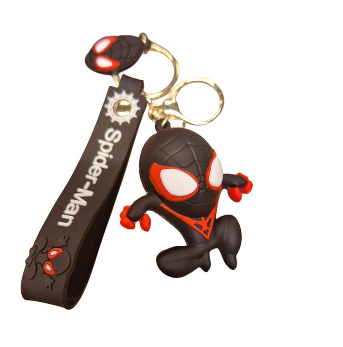 Marvel Spiderman Miles PVC Keychain