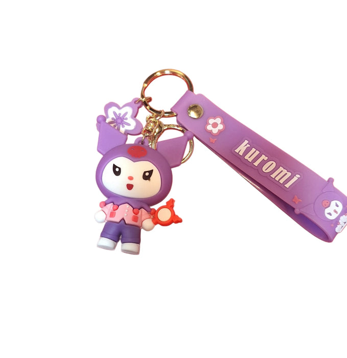 Sanrio Kuromi PVC Keychain