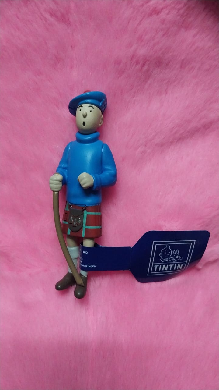 Tintin with Bamboo Figurine