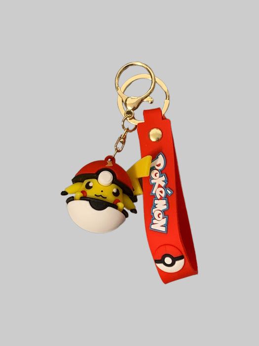 Pokemon Pikachu Pokéball PVC Keychain