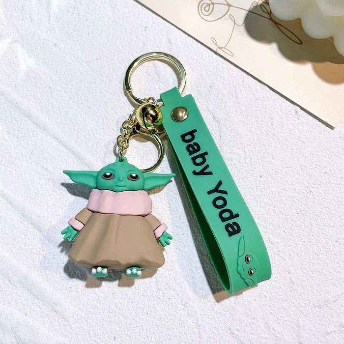 Star Wars Grogu PVC Keychain