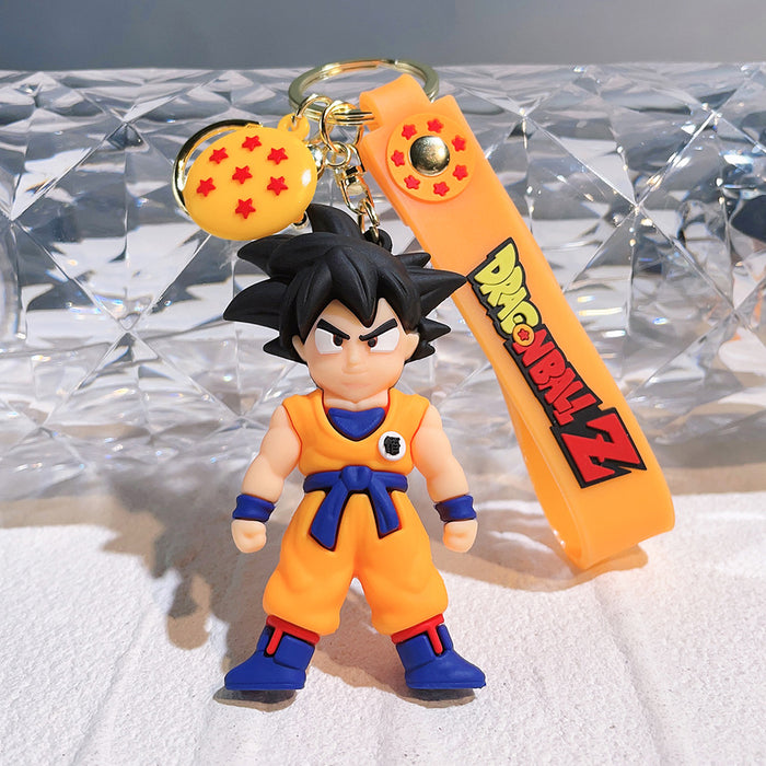 Dragon Ball Z Goku Base PVC Keychain