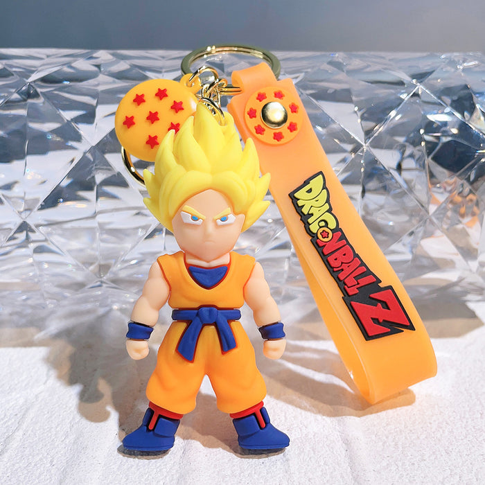 Dragon Ball Z Goku Super Saiyan PVC Keychain