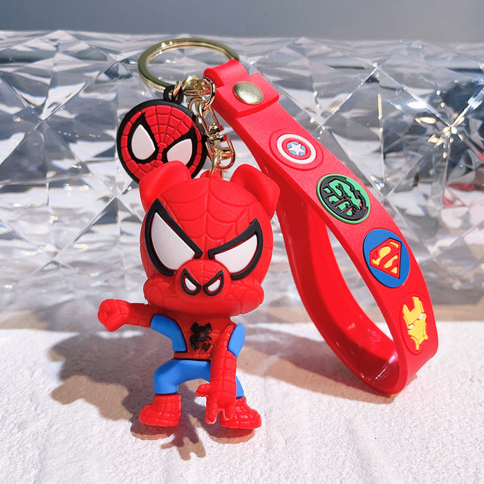 Marvel SpiderHam PVC Keychain