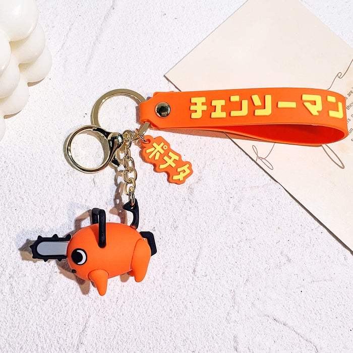 Chainsaw Man Pochita PVC Keychain