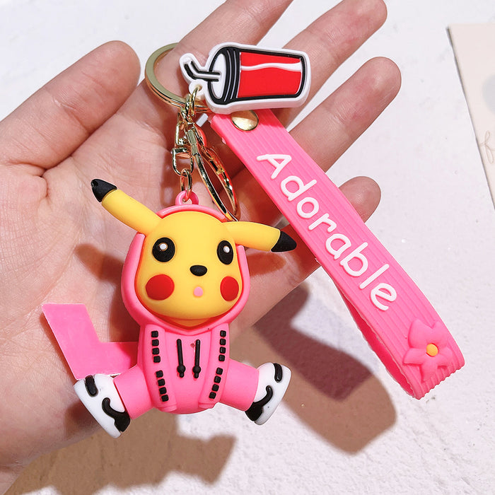 Pokemon  Pikachu PVC Keychain