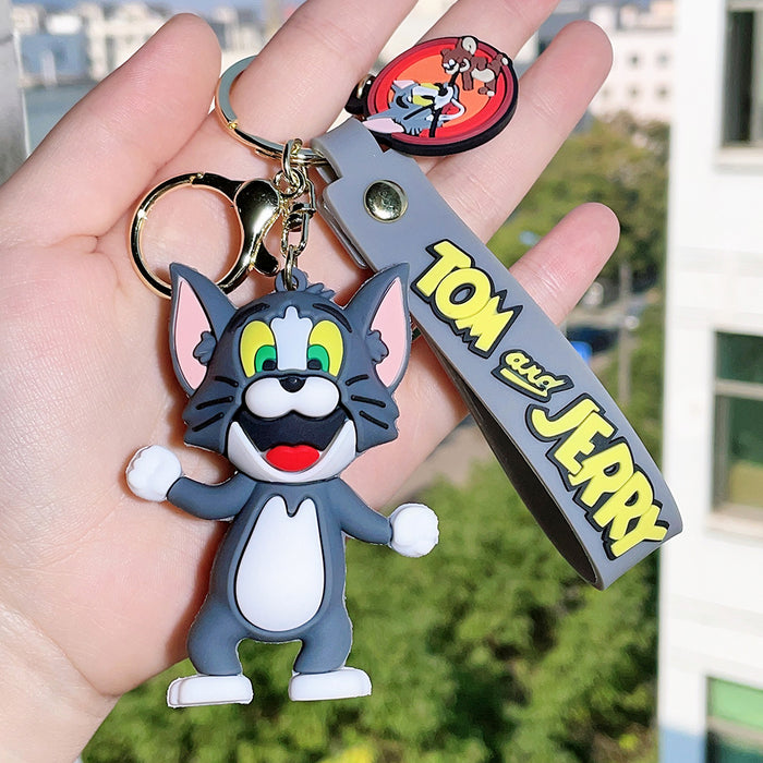 Tom and Jerry Tom PVC Keychain