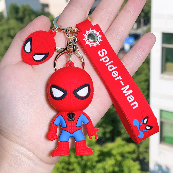 Marvel Spiderman PVC Keychain