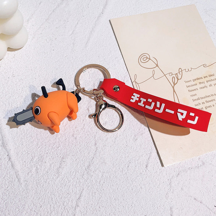 Chainsaw Man Pochita PVC Keychain