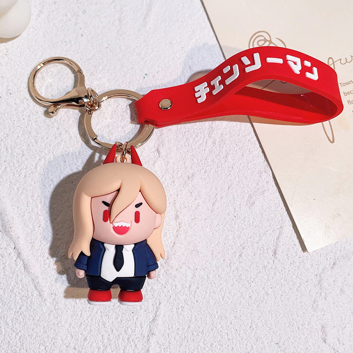 Chainsaw Man Power PVC Keychain