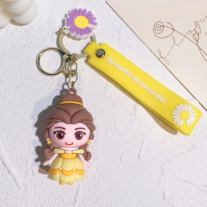 Disney Princess Belle PVC Keychain