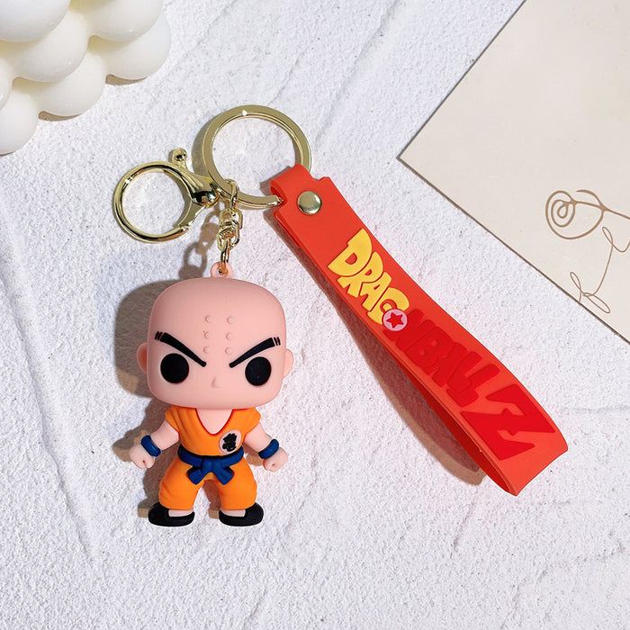 Dragon Ball Z Krillin PVC Keychain