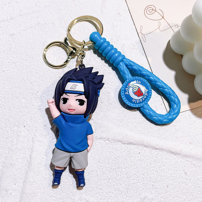 Naruto Shippuden Sasuke PVC Keychain