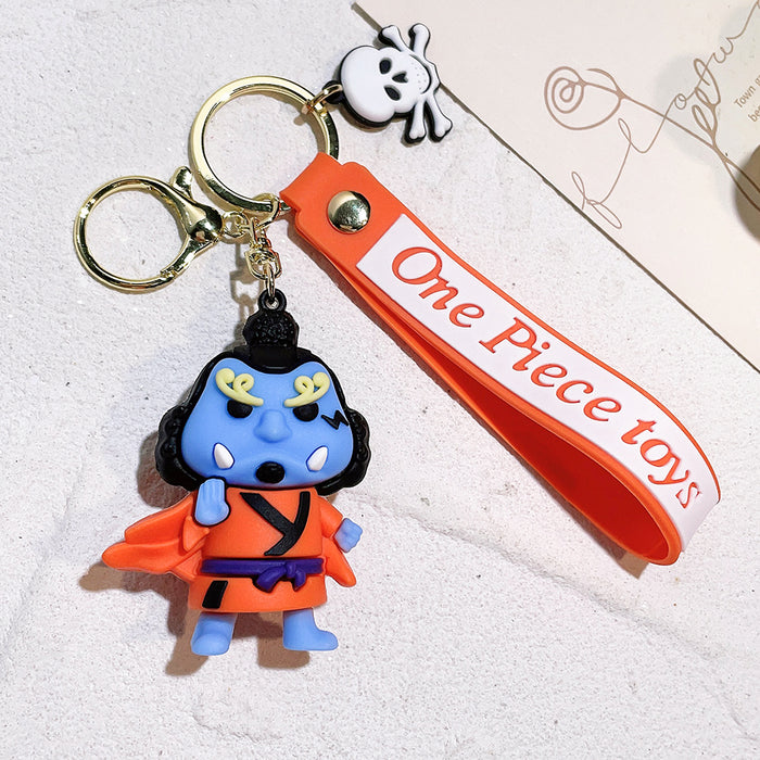 One Piece Jimbei PVC Keychain