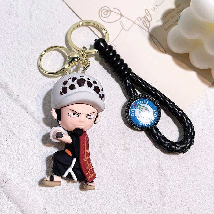 One Piece Law PVC Keychain