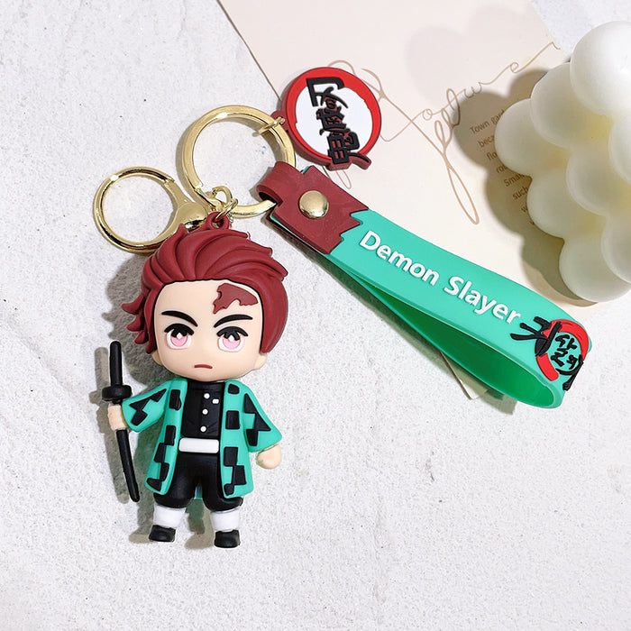 Demon Slayer Tanjiro PVC Keychain