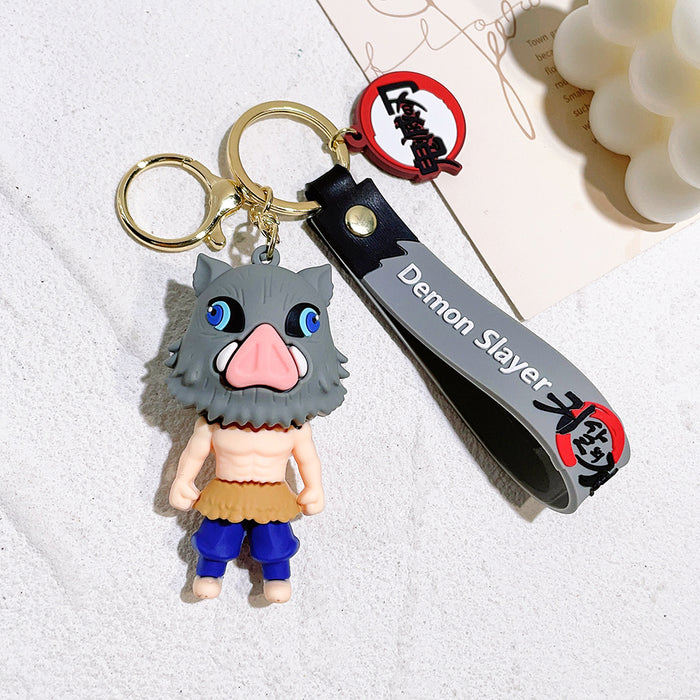 Demon Slayer Inosuke PVC Keychain