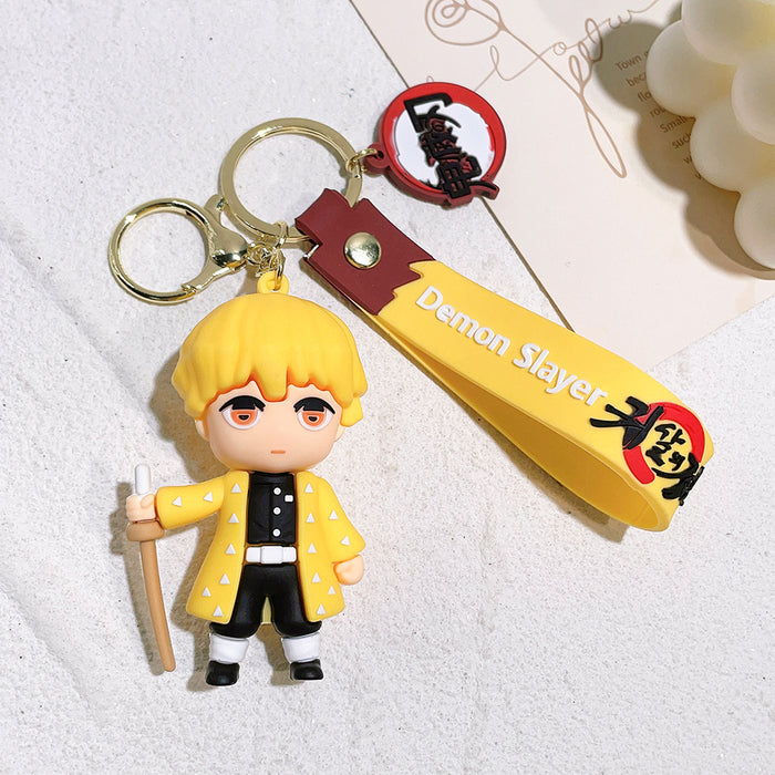 Demon Slayer Zenitsu PVC Keychain