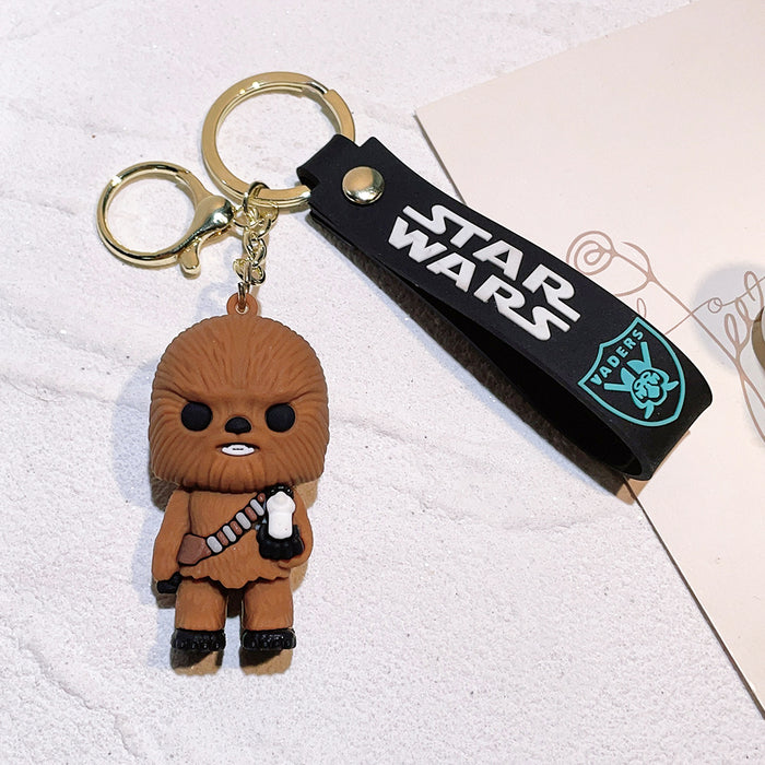 Star Wars chewbacca PVC Keychain