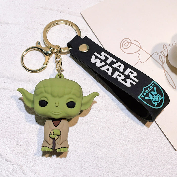 Star Wars Yoda PVC Keychain