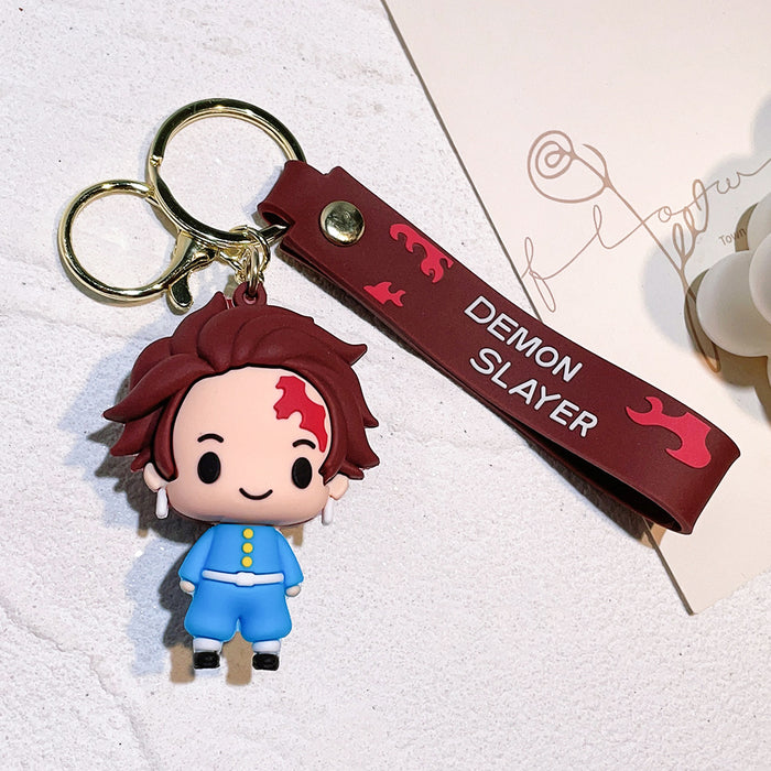 Demon Slayer Tanjiro PVC Keychain