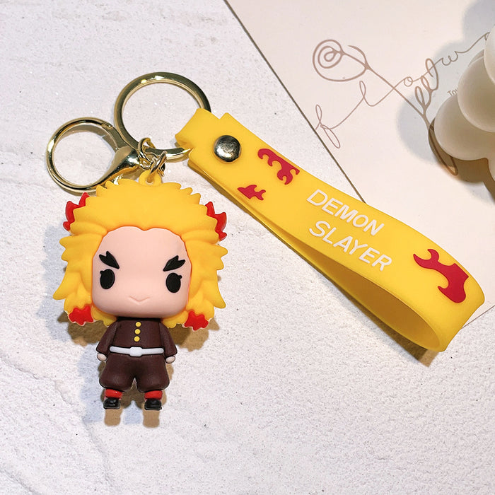 Demon Slayer Rengoku PVC Keychain