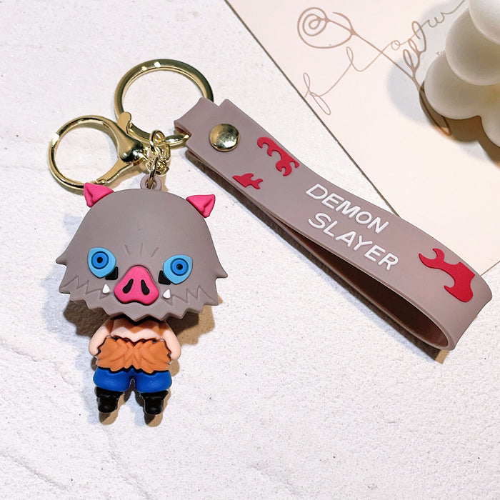 Demon Slayer Inosuke PVC Keychain