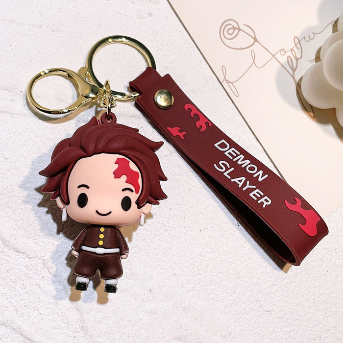 Demon Slayer Tanjiro PVC Keychain