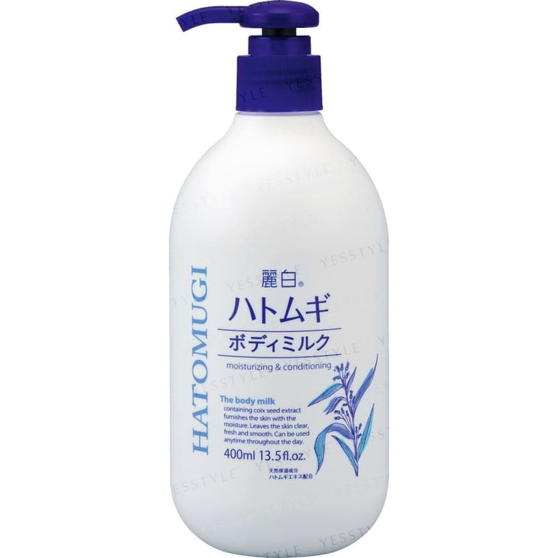 KUMANO Yushi Reihaku Hatomugi Body Milk 400ml