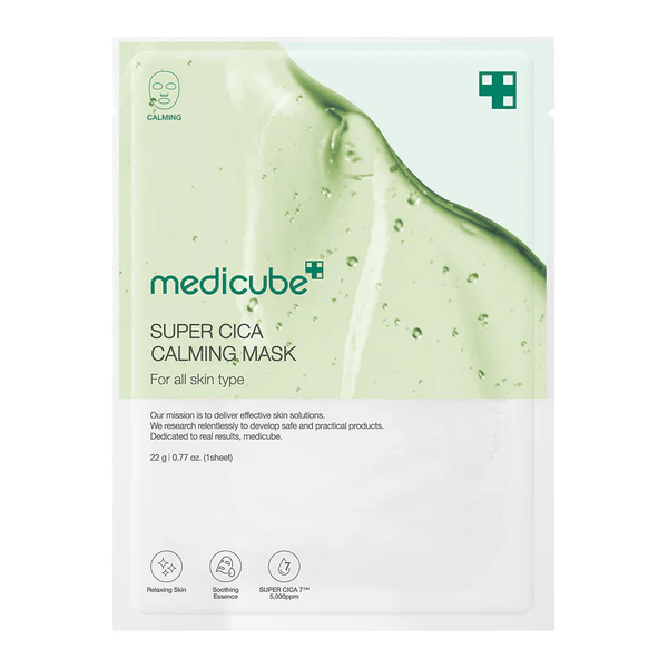 Medicube SUPER CICA CALMING MASK 22g