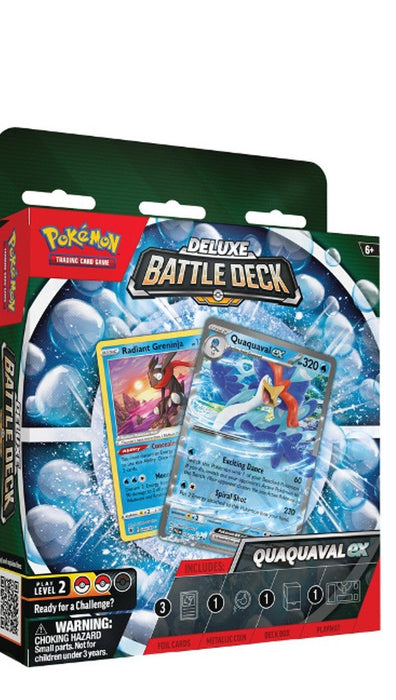 Pokemon - Quaquaval Ex Deluxe Battle Deck