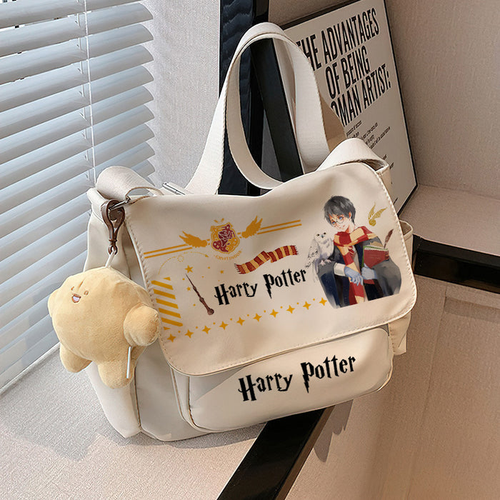 Harry Potter White Shoulder Bag