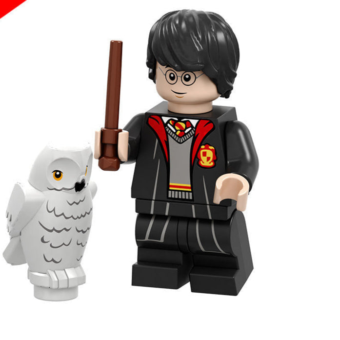 Harry Potter With Hedwig Building Block