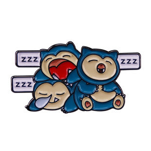 Pokemon Snorlax Pins