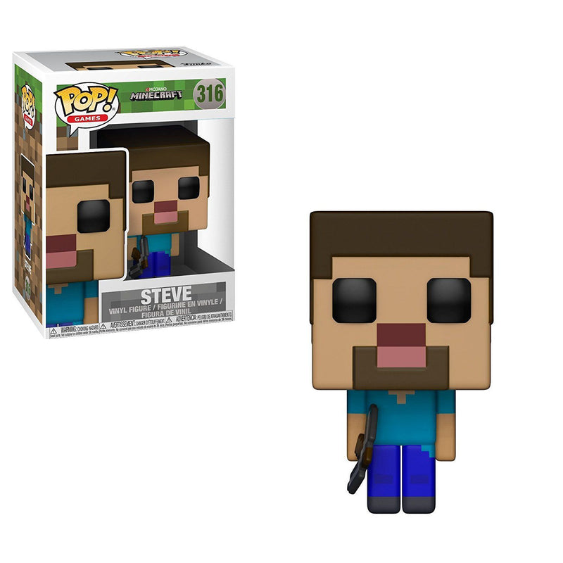 Minecraft Steve Pop Figurine