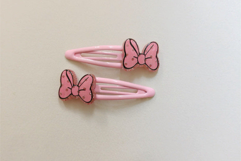 Mickey Mouse Light Pink HairClip Disney