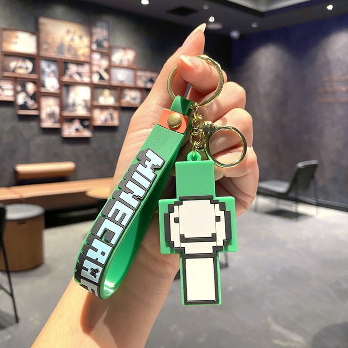 Minecraft Alex PVC Keychain